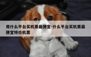 用什么平台买机票最便宜-什么平台买机票最便宜特价机票