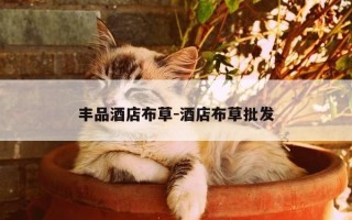 丰品酒店布草-酒店布草批发