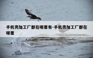 手机壳加工厂都在哪里有-手机壳加工厂都在哪里