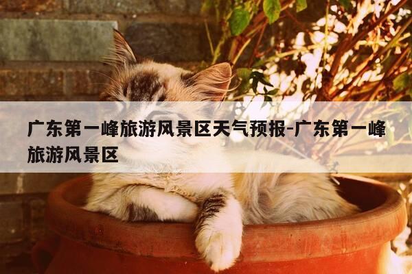广东第一峰旅游风景区天气预报-广东第一峰旅游风景区-第1张图片-优惠活动网