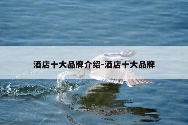 酒店十大品牌介绍-酒店十大品牌-第1张图片-优惠活动网