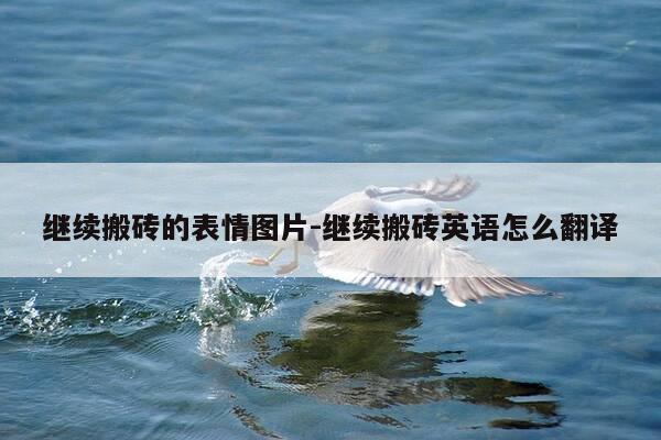 继续搬砖的表情图片-继续搬砖英语怎么翻译-第1张图片-优惠活动网 继续搬砖的表情图片-继续搬砖英语怎么翻译-第1张图片-优惠活动网