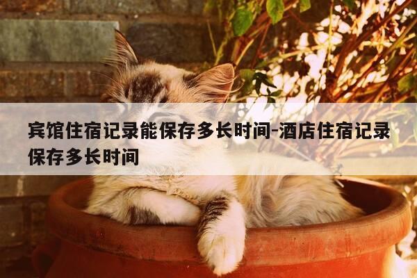 宾馆住宿记录能保存多长时间-酒店住宿记录保存多长时间-第1张图片-优惠活动网