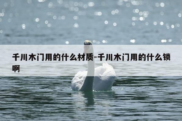 千川木门用的什么材质-千川木门用的什么锁啊-第1张图片-优惠活动网