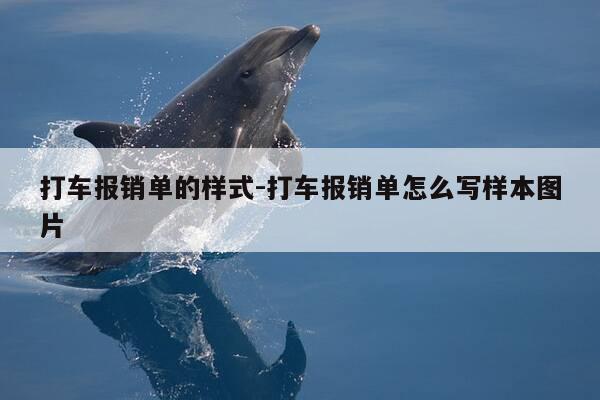 打车报销单的样式-打车报销单怎么写样本图片-第1张图片-优惠活动网