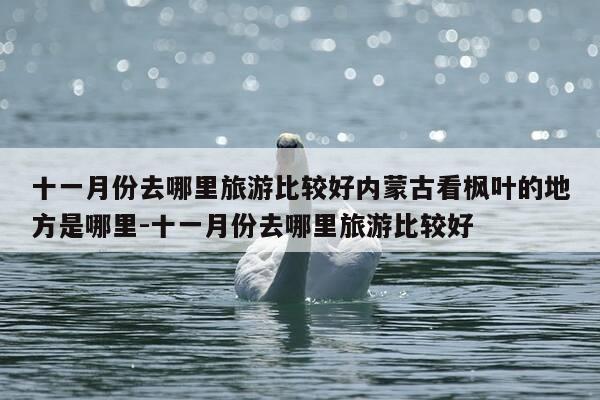 十一月份去哪里旅游比较好内蒙古看枫叶的地方是哪里-十一月份去哪里旅游比较好-第1张图片-优惠活动网 十一月份去哪里旅游比较好内蒙古看枫叶的地方是哪里-十一月份去哪里旅游比较好-第1张图片-优惠活动网