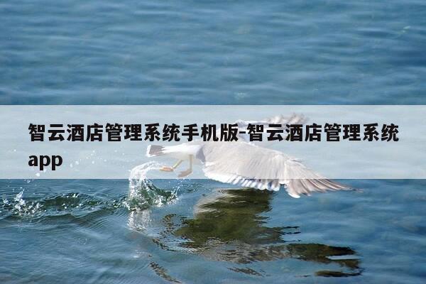 智云酒店管理系统手机版-智云酒店管理系统app-第1张图片-优惠活动网 智云酒店管理系统手机版-智云酒店管理系统app-第1张图片-优惠活动网