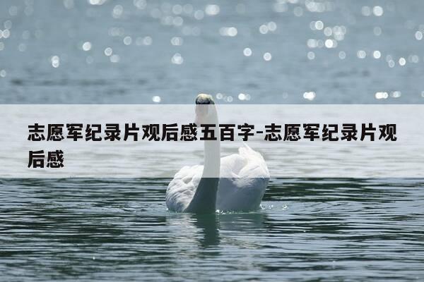 志愿军纪录片观后感五百字-志愿军纪录片观后感-第1张图片-优惠活动网