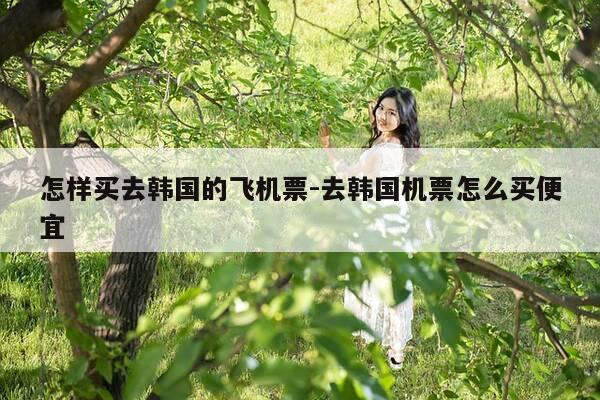 怎样买去韩国的飞机票-去韩国机票怎么买便宜-第1张图片-优惠活动网 怎样买去韩国的飞机票-去韩国机票怎么买便宜-第1张图片-优惠活动网