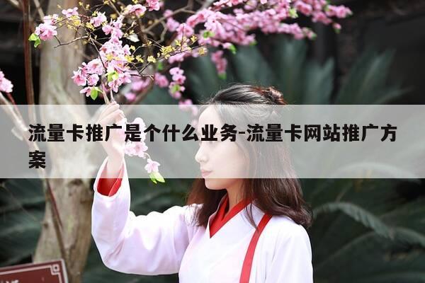 流量卡推广是个什么业务-流量卡网站推广方案-第1张图片-优惠活动网