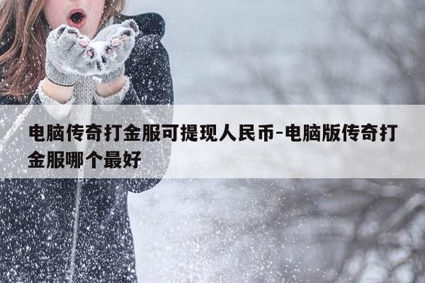 电脑传奇打金服可提现人民币-电脑版传奇打金服哪个最好-第1张图片-优惠活动网