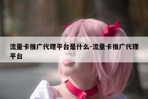 流量卡推广代理平台是什么-流量卡推广代理平台-第1张图片-优惠活动网
