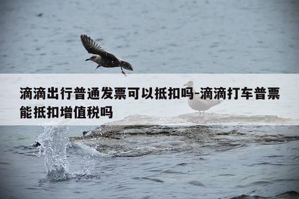 滴滴出行普通发票可以抵扣吗-滴滴打车普票能抵扣增值税吗-第1张图片-优惠活动网