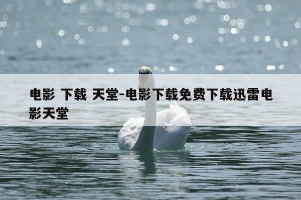 电影 下载 天堂-电影下载免费下载迅雷电影天堂-第1张图片-优惠活动网