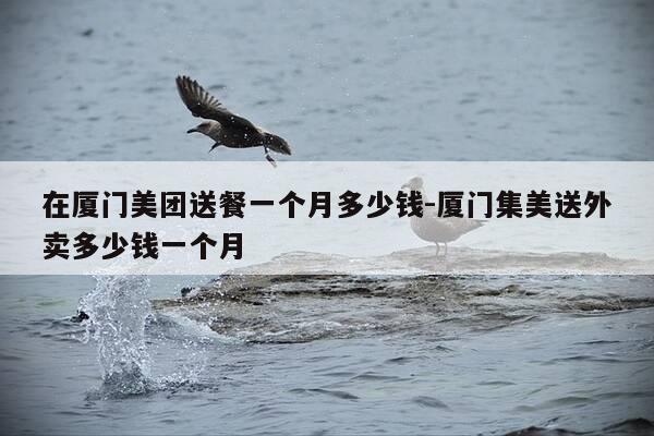 在厦门美团送餐一个月多少钱-厦门集美送外卖多少钱一个月-第1张图片-优惠活动网
