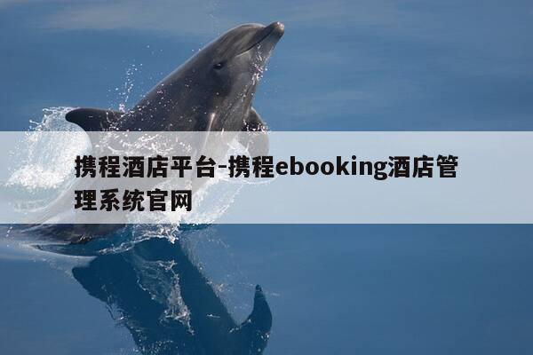 携程酒店平台-携程ebooking酒店管理系统官网-第1张图片-优惠活动网