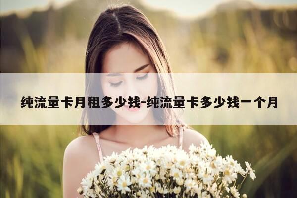纯流量卡月租多少钱-纯流量卡多少钱一个月-第1张图片-优惠活动网 纯流量卡月租多少钱-纯流量卡多少钱一个月-第1张图片-优惠活动网