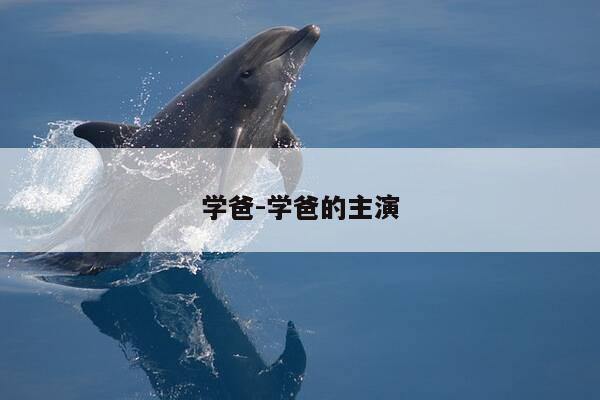 学爸-学爸的主演-第1张图片-优惠活动网