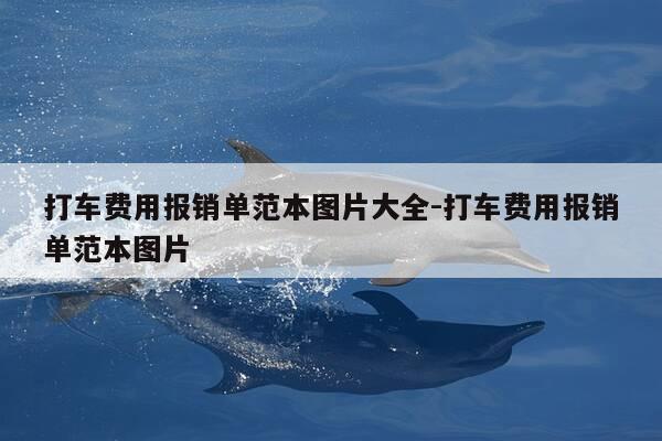 打车费用报销单范本图片大全-打车费用报销单范本图片-第1张图片-优惠活动网
