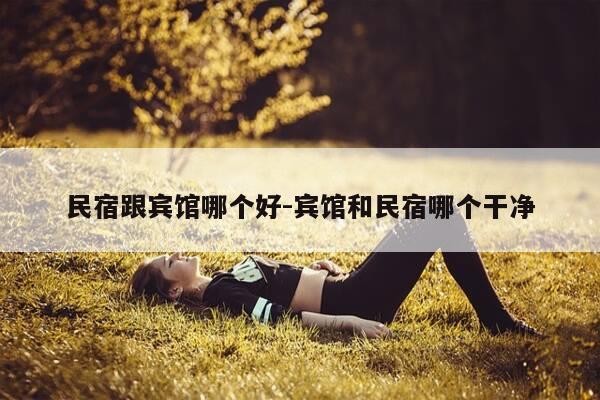 民宿跟宾馆哪个好-宾馆和民宿哪个干净-第1张图片-优惠活动网