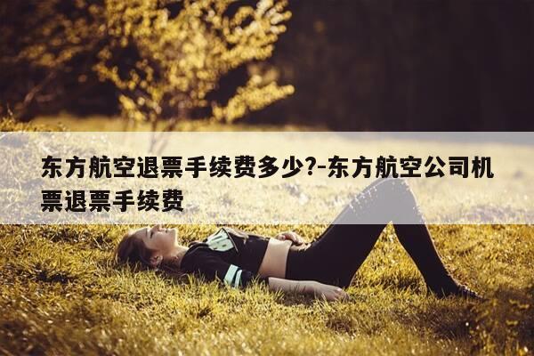 东方航空退票手续费多少?-东方航空公司机票退票手续费-第1张图片-优惠活动网