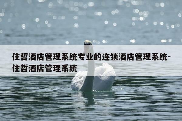 住哲酒店管理系统专业的连锁酒店管理系统-住哲酒店管理系统-第1张图片-优惠活动网