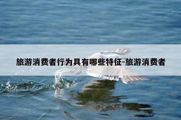 旅游消费者行为具有哪些特征-旅游消费者-第1张图片-优惠活动网