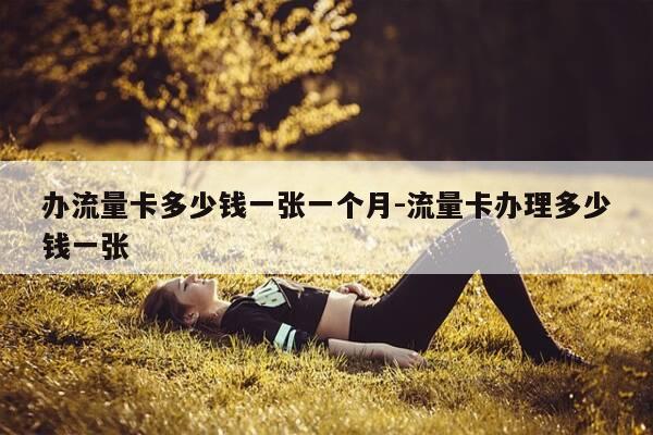 办流量卡多少钱一张一个月-流量卡办理多少钱一张-第1张图片-优惠活动网