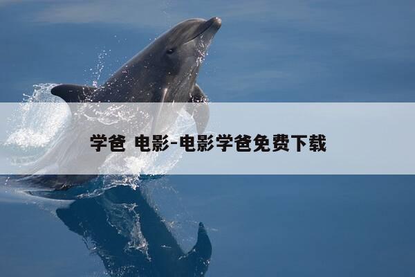 学爸 电影-电影学爸免费下载-第1张图片-优惠活动网