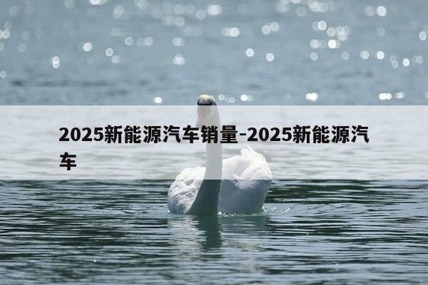 2025新能源汽车销量-2025新能源汽车-第1张图片-优惠活动网