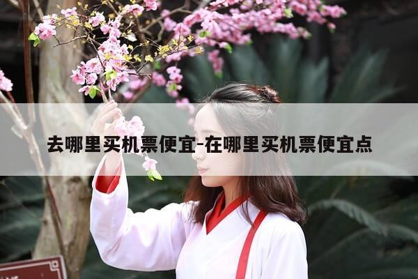 去哪里买机票便宜-在哪里买机票便宜点-第1张图片-优惠活动网