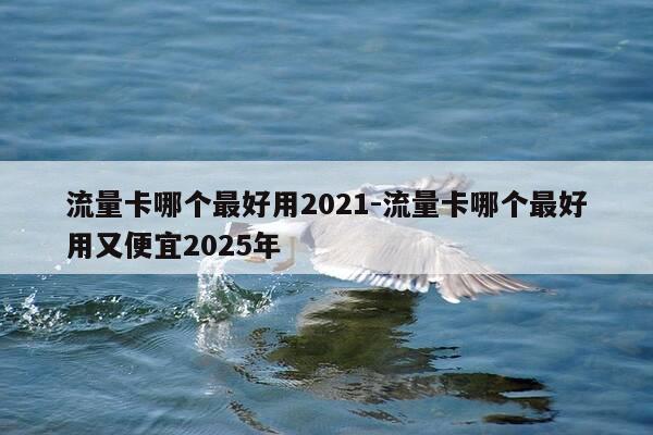 流量卡哪个最好用2021-流量卡哪个最好用又便宜2025年-第1张图片-优惠活动网 流量卡哪个最好用2021-流量卡哪个最好用又便宜2025年-第1张图片-优惠活动网