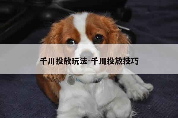 千川投放玩法-千川投放技巧-第1张图片-优惠活动网