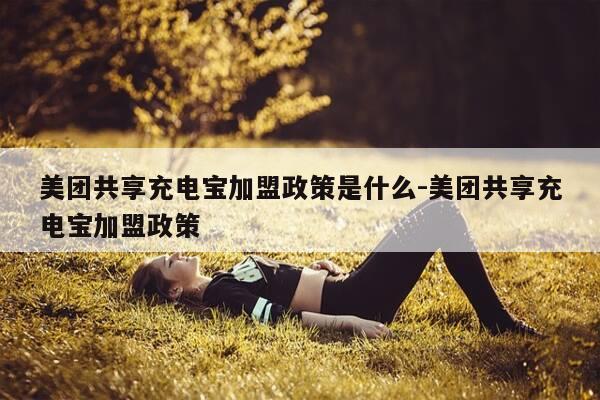 美团共享充电宝加盟政策是什么-美团共享充电宝加盟政策-第1张图片-优惠活动网