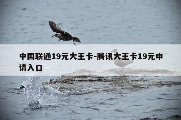 中国联通19元大王卡-腾讯大王卡19元申请入口-第1张图片-优惠活动网 中国联通19元大王卡-腾讯大王卡19元申请入口-第1张图片-优惠活动网