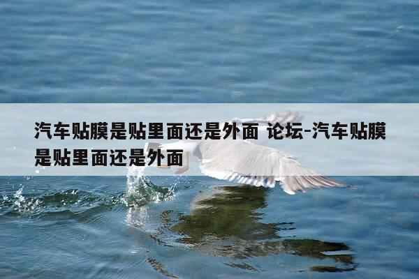 汽车贴膜是贴里面还是外面 论坛-汽车贴膜是贴里面还是外面-第1张图片-优惠活动网
