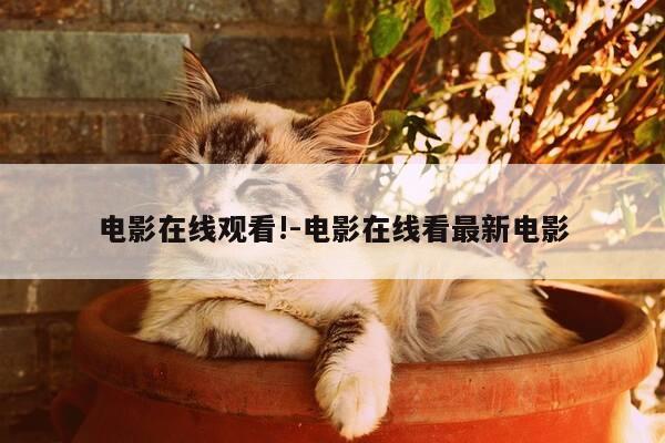 电影在线观看!-电影在线看最新电影-第1张图片-优惠活动网