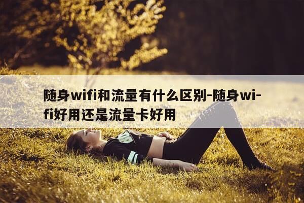 随身wifi和流量有什么区别-随身wi-fi好用还是流量卡好用-第1张图片-优惠活动网