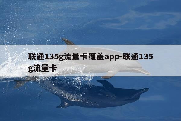 联通135g流量卡覆盖app-联通135g流量卡-第1张图片-优惠活动网