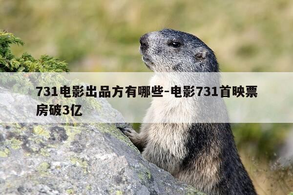731电影出品方有哪些-电影731首映票房破3亿-第1张图片-优惠活动网