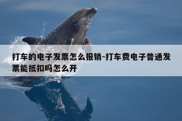 打车的电子发票怎么报销-打车费电子普通发票能抵扣吗怎么开-第1张图片-优惠活动网