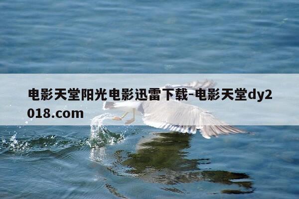 电影天堂阳光电影迅雷下载-电影天堂dy2018.com-第1张图片-优惠活动网