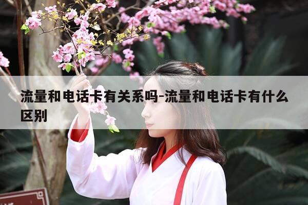 流量和电话卡有关系吗-流量和电话卡有什么区别-第1张图片-优惠活动网