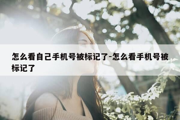 怎么看自己手机号被标记了-怎么看手机号被标记了-第1张图片-优惠活动网