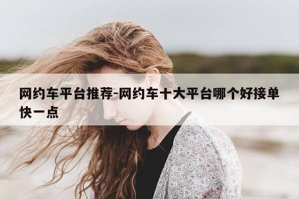 网约车平台推荐-网约车十大平台哪个好接单快一点-第1张图片-优惠活动网