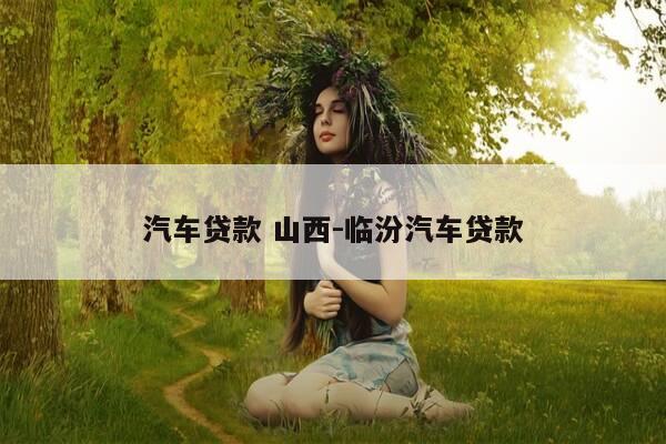 汽车贷款 山西-临汾汽车贷款-第1张图片-优惠活动网