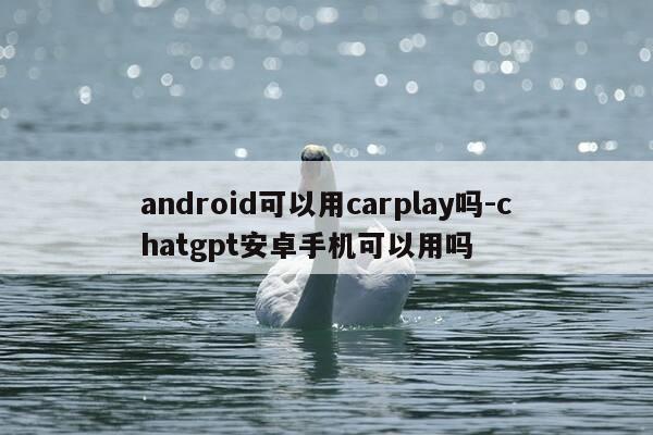 android可以用carplay吗-chatgpt安卓手机可以用吗-第1张图片-优惠活动网 android可以用carplay吗-chatgpt安卓手机可以用吗-第1张图片-优惠活动网