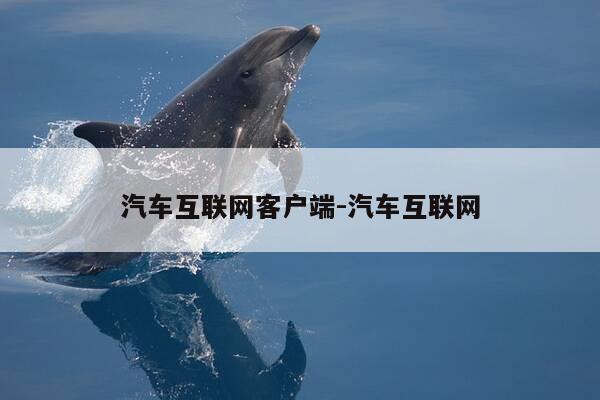 汽车互联网客户端-汽车互联网-第1张图片-优惠活动网