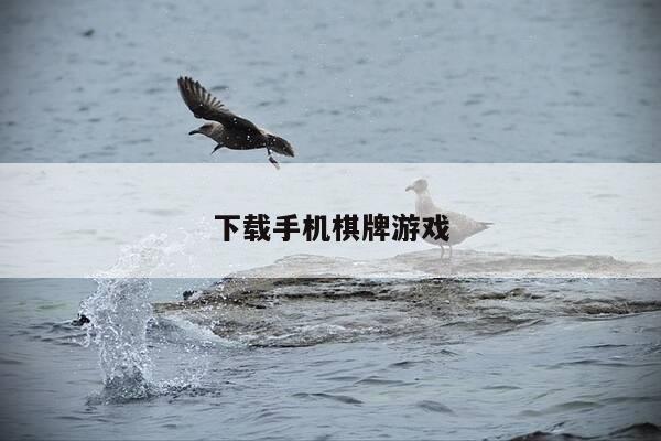 下载手机棋牌游戏-第1张图片-优惠活动网