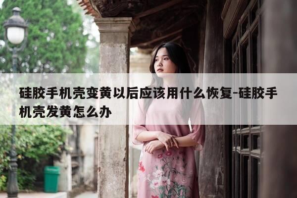 硅胶手机壳变黄以后应该用什么恢复-硅胶手机壳发黄怎么办-第1张图片-优惠活动网 硅胶手机壳变黄以后应该用什么恢复-硅胶手机壳发黄怎么办-第1张图片-优惠活动网